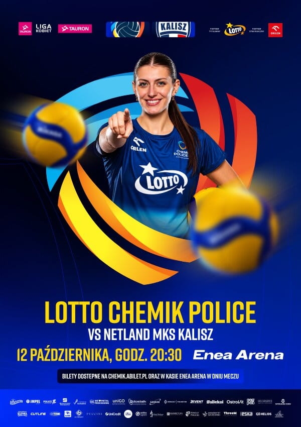 Bilety LOTTO CHEMIK POLICE vs Netland MKS Kalisz